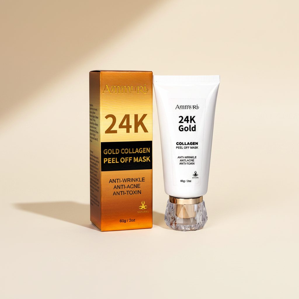 24K Gold Peel-Off Face Mask | Ammuri-0