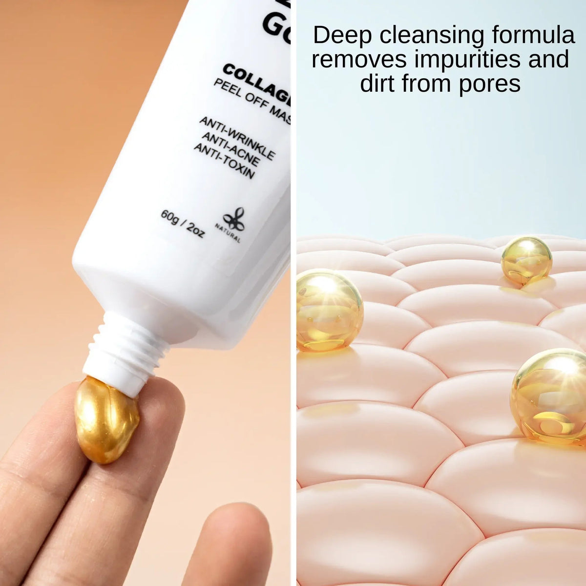 24K Gold Peel-Off Face Mask | Ammuri-3