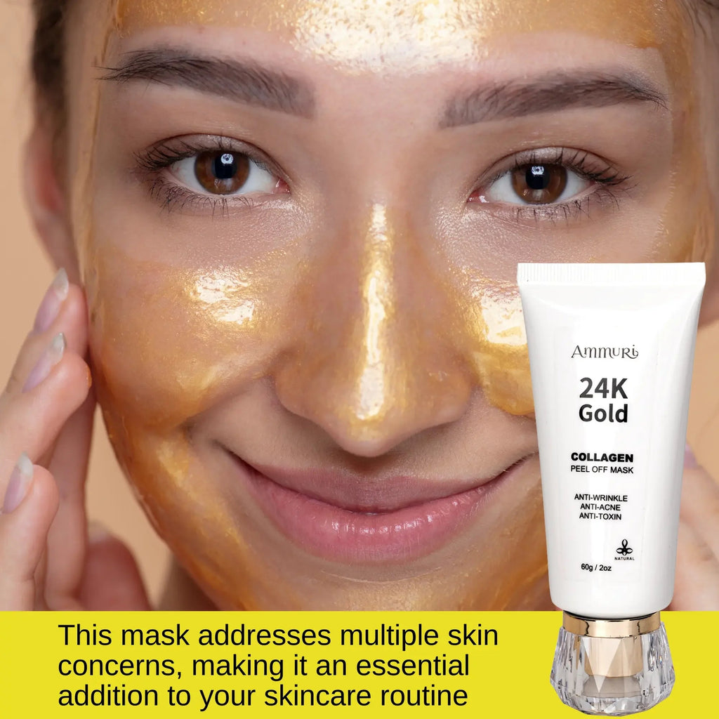 24K Gold Peel-Off Face Mask | Ammuri-1