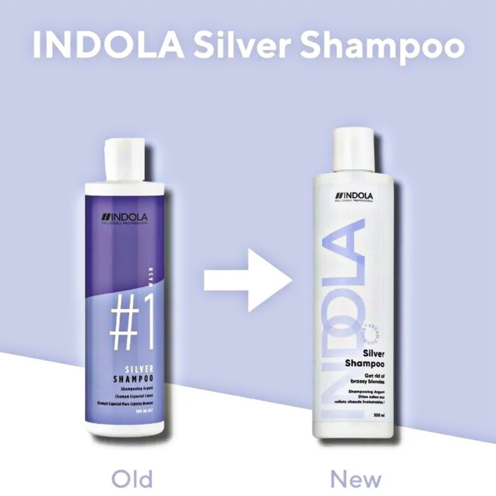 Indola Exclusively Professional Indola Vegan Silver Shampoo 300ml / 1000ml-2