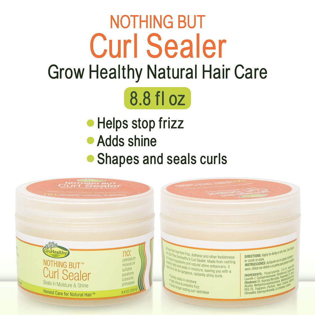 Sof N Free Gro Healthy Nothing But Curl Sealer 250g