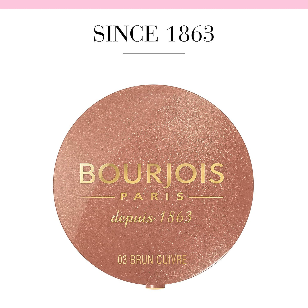 Bourjois Little Round Pot Blusher 3 Brun Cuivre 2.5g