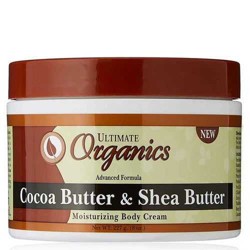 Africas Best Ultimate Organics Cocoa Butter And Shea Butter Cream 227g-0