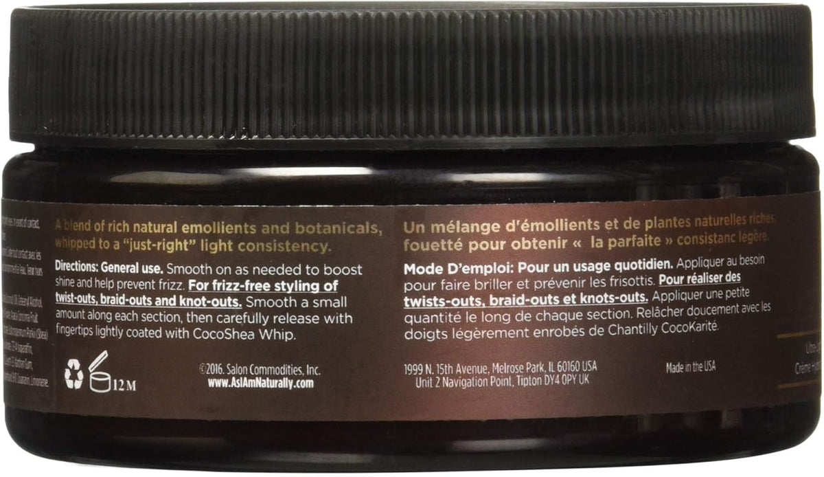 As I Am Beautiful Coils And Curls Cocoshea Whip Cream 227g-1