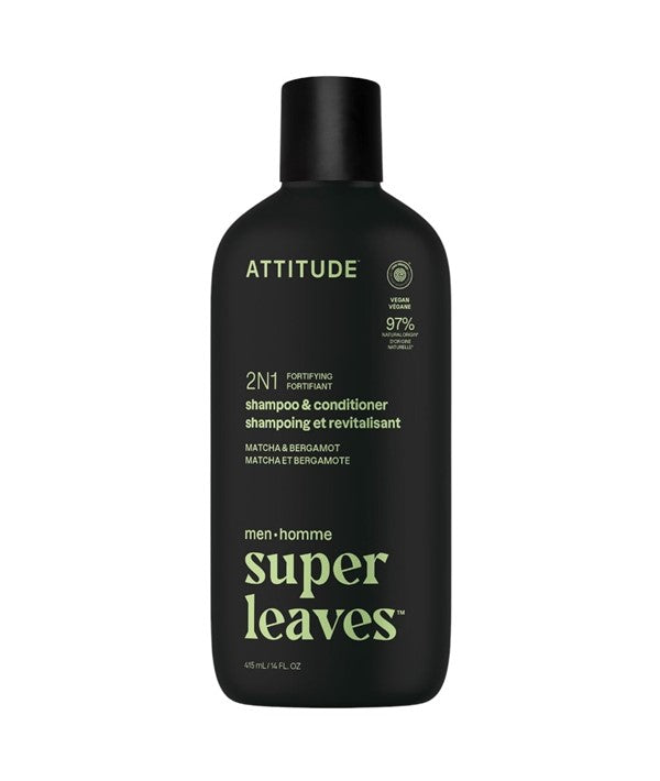 Attitude Super Leaves 2 N 1 Fortifying Shampoo And Conditioner-0