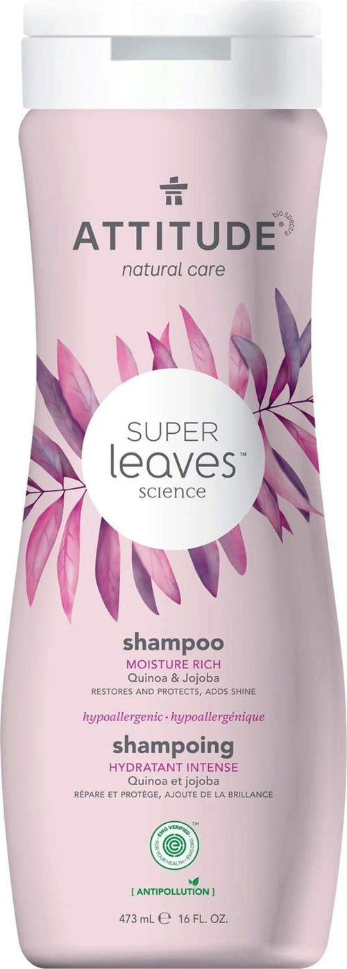 Attitude Super Leaves Science Moisture Rich Shampoo 473ml-0