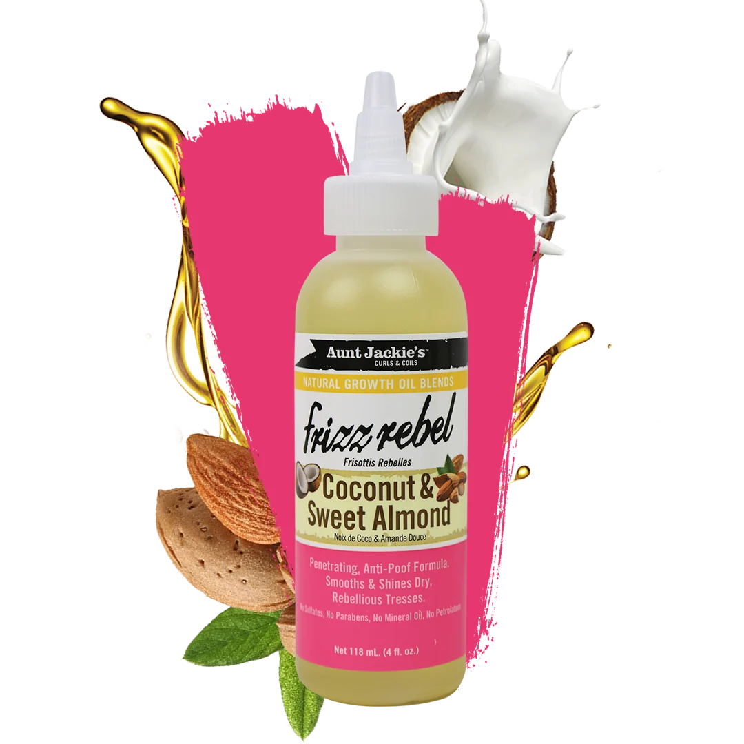 Aunt Jackie's Frizz Rebel With Coconut & Sweet Almond Oil 118ml-1