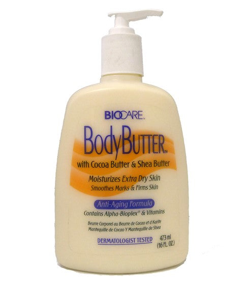 BioCare Body Butter With Cocoa And Shea Butter Anti Aging Pump Lotion 473ml-1