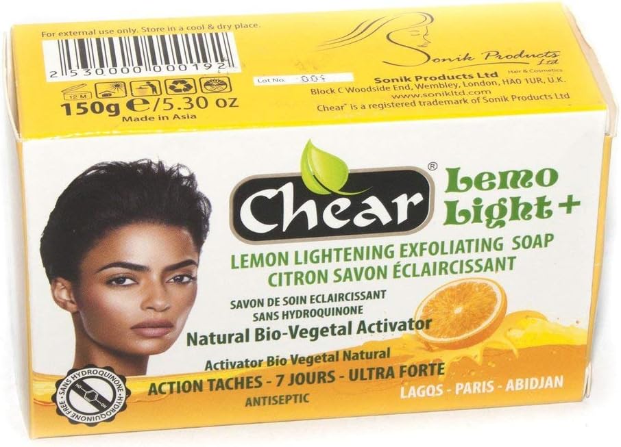 Chear Lemo Light Plus Lemon Exfoliating Soap 150g-2