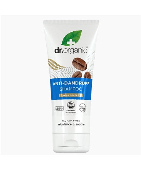 Dr Organic Organic Plus Anti Dandruff Shampoo With Coffee 200ml