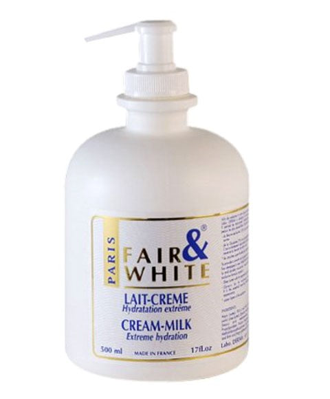 F & W Original Extreme Hydration Cream Milk 500ml-0