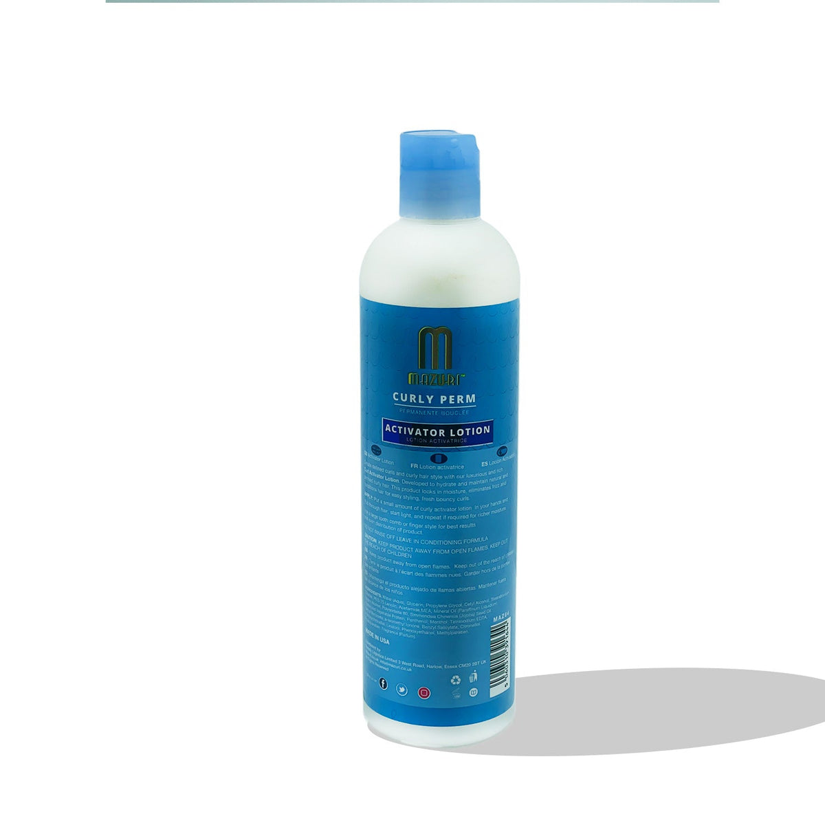 Mazuri Curly Perm Activator Lotion 355ml-1