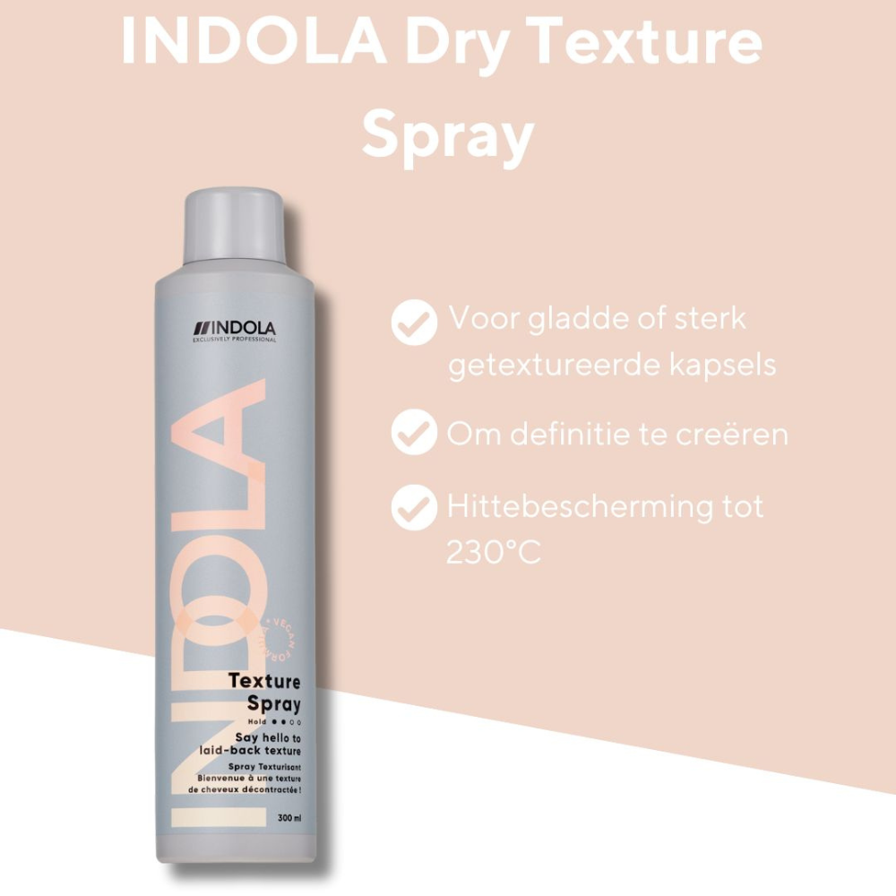 Indola Exclusively Professional Indola Vegan Texture Spray 300ml