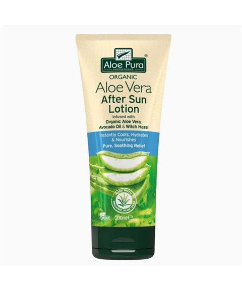 Aloe Pura Organic Aloe Vera After Sun Lotion 200ml-0