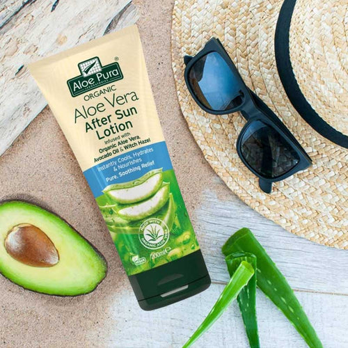 Aloe Pura Organic Aloe Vera After Sun Lotion 200ml-1