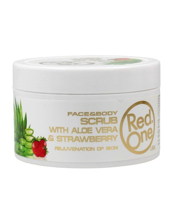 Red One Scrub With Aloe Vera And Strawberry-0