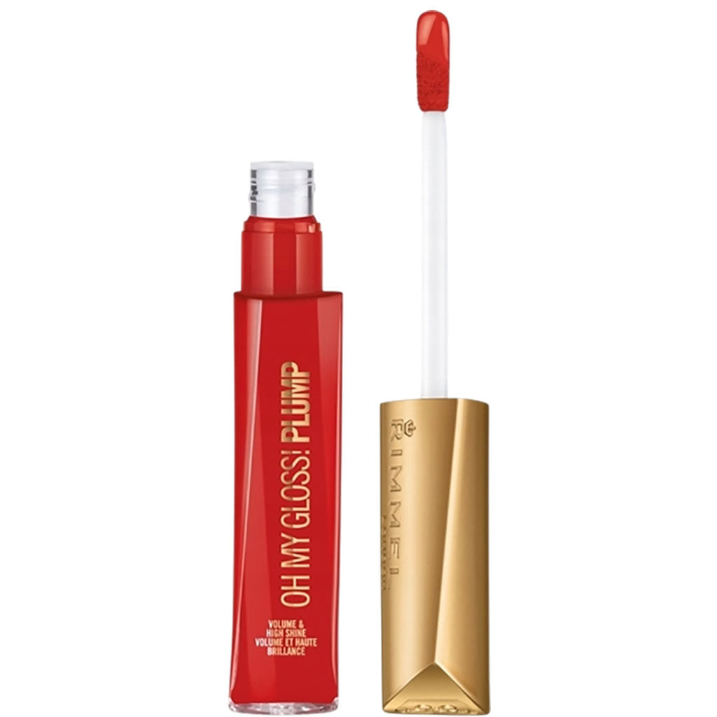 Rimmel Oh My Gloss Plump Lip Gloss 500 Saucy 6.5ml