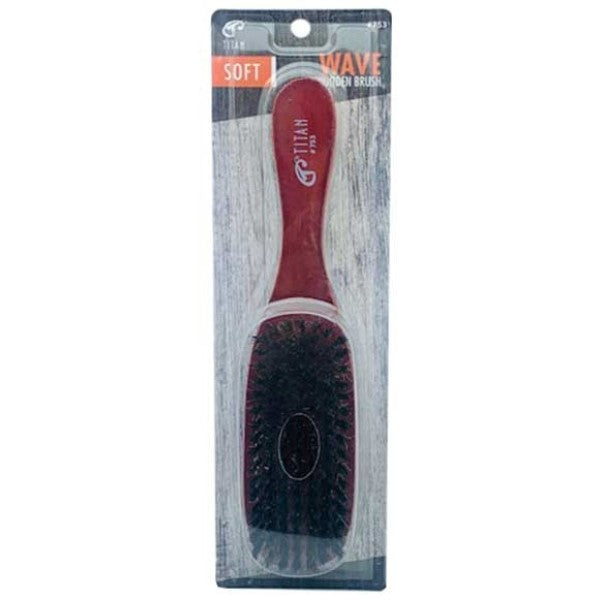 Titan Donna Titan Soft Wave Wooden Brush 753-0