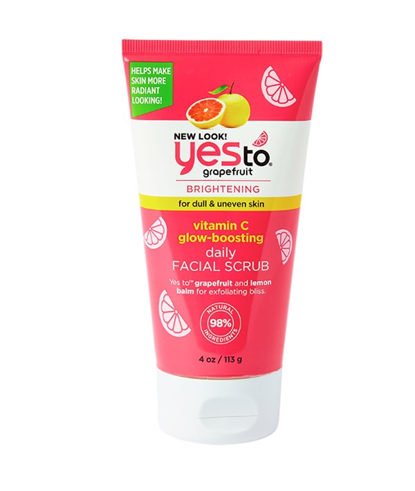Yes To Grapefruit Vitamin C Glow Boosting Daily Facial Scrub 113g