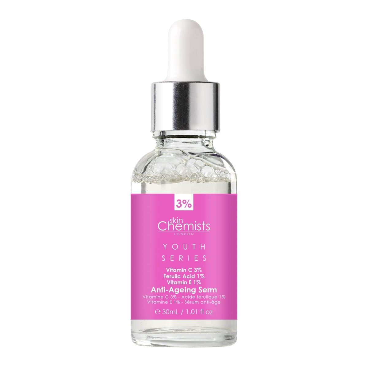 Anti-Ageing Serum Vitamin C 3%, Ferulic Acid 1%, Vitamin E 1% 30ml-1