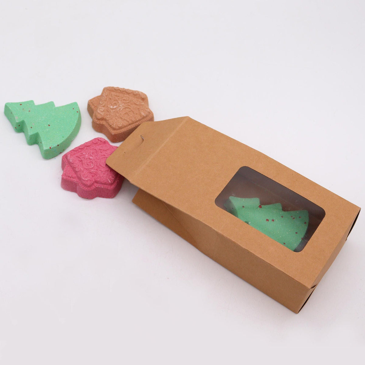 Gingerbread Town Christmas Bath Bomb Gift Pack-1