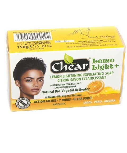 Chear Lemo Light Plus Lemon Exfoliating Soap 150g-1