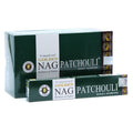 Patchouli Genuine Golden Nag | Incense Sticks Joss 15g | Premium Scents | Fragrance | Hand Rolled | Yoga | Aromatherapy | Meditation