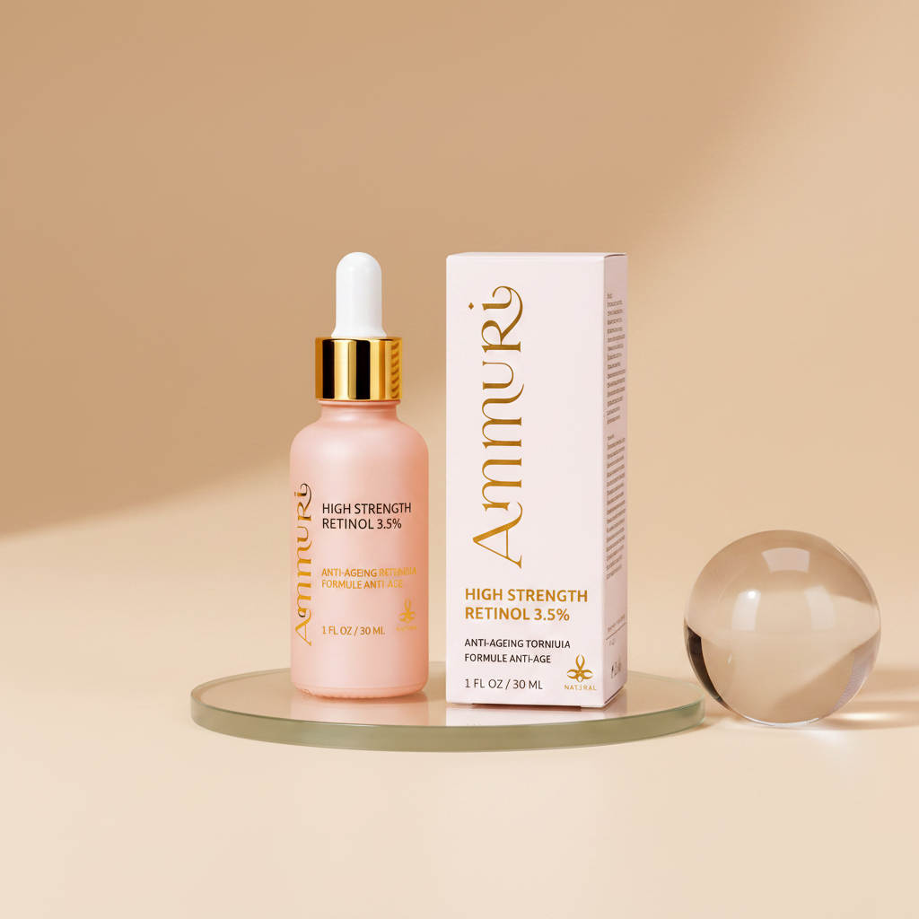 Retinol 3.5% Anti-Ageing Serum for Wrinkles & Skin Firming | Ammuri-0