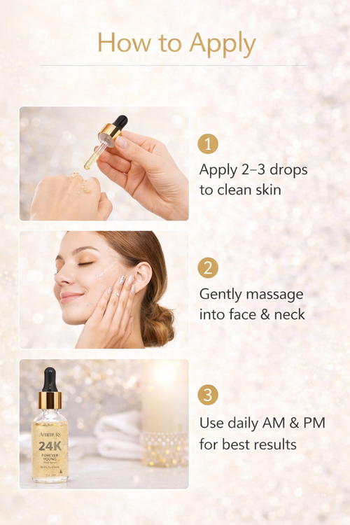24K Gold Face Serum | Ammuri