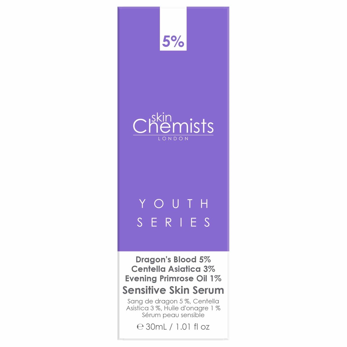 Sensitive Skin Serum Dragon's Blood 5%, Centella Asistica 3%, Evening Primrose Oil 1% 30ml-1