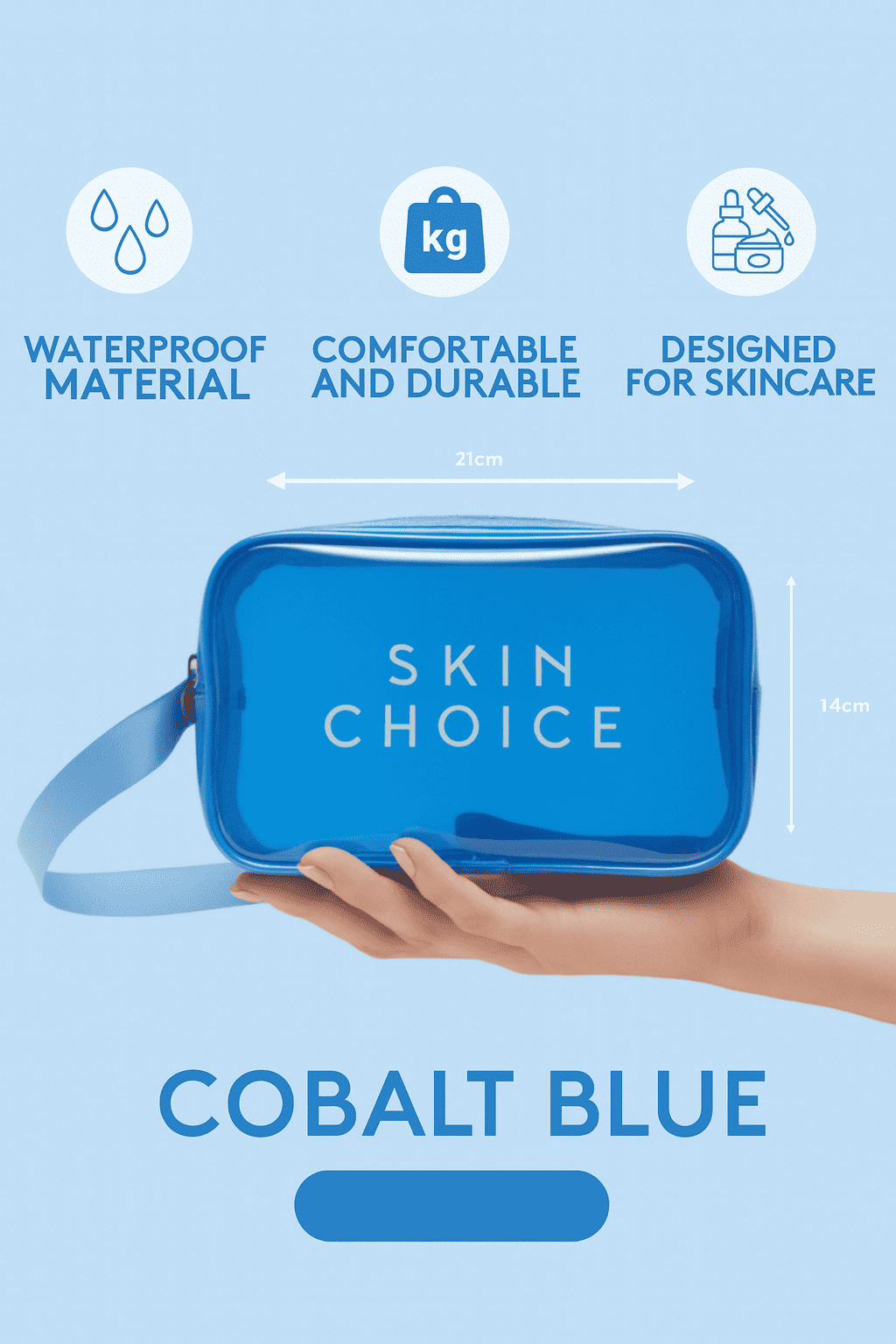 Skin Choice Clear Travel Bag-4