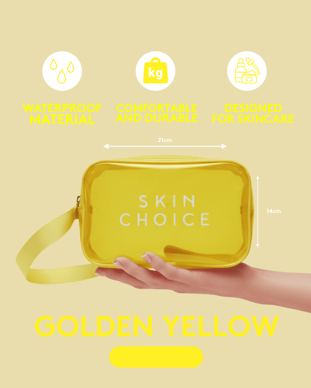 Skin Choice Clear Travel Bag-3