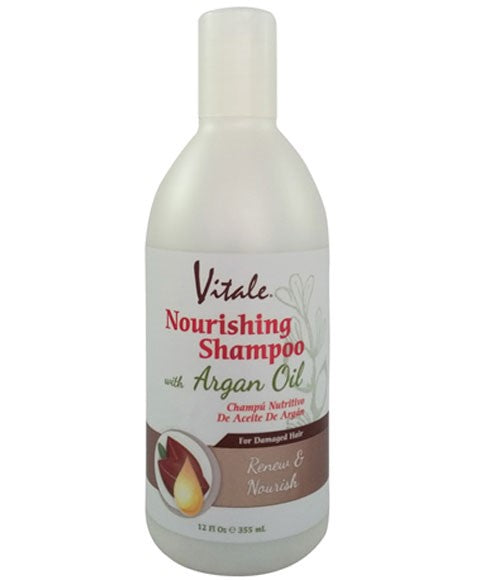 Vitale Nourishing Shampoo With Argan Oil 355ml-1